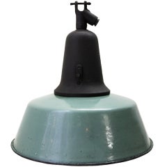 mindszent | Green vintage Industrial Pendant