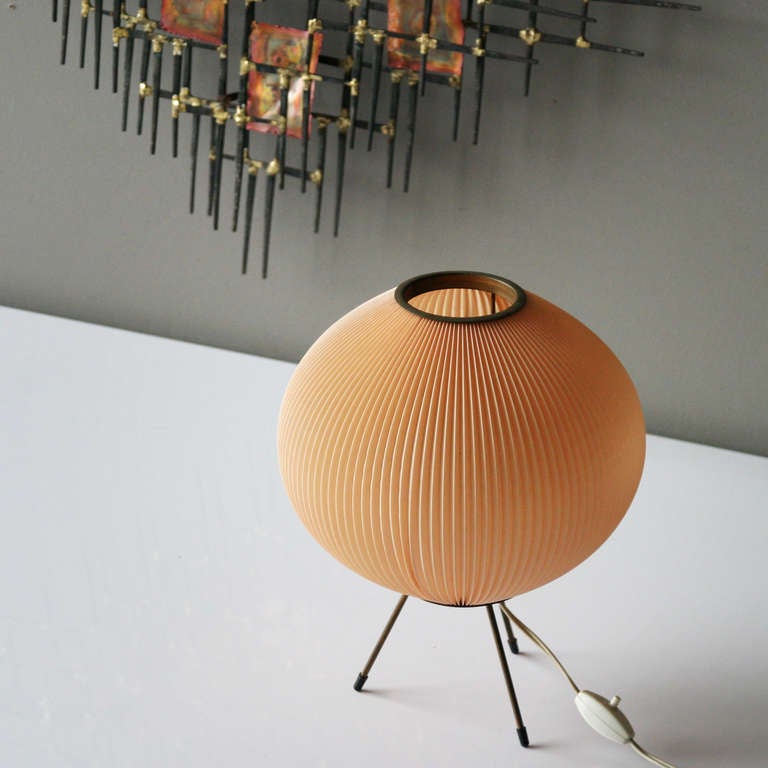 Mid-Century Modern Table Lamp Attributed to Rispal