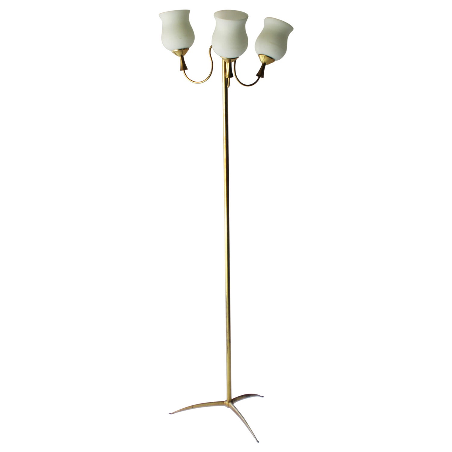 Elegant Italian Floor Lamp by Arredoluce For Sale at 1stDibs