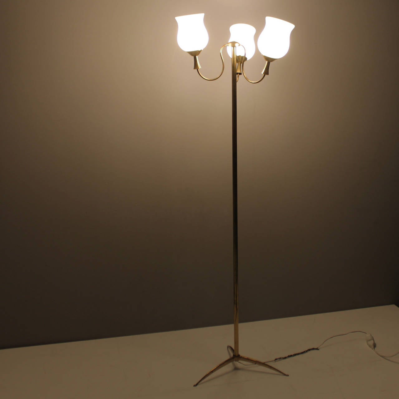 Alongside with companies like Arteluce and Stilnovo, Arredoluce was one of the manufacturers which changed the face of Italian lighting design in the 1950s. Arredoluce employed several famous designers like Gio Ponti, Ettore Sottsass and Angelo