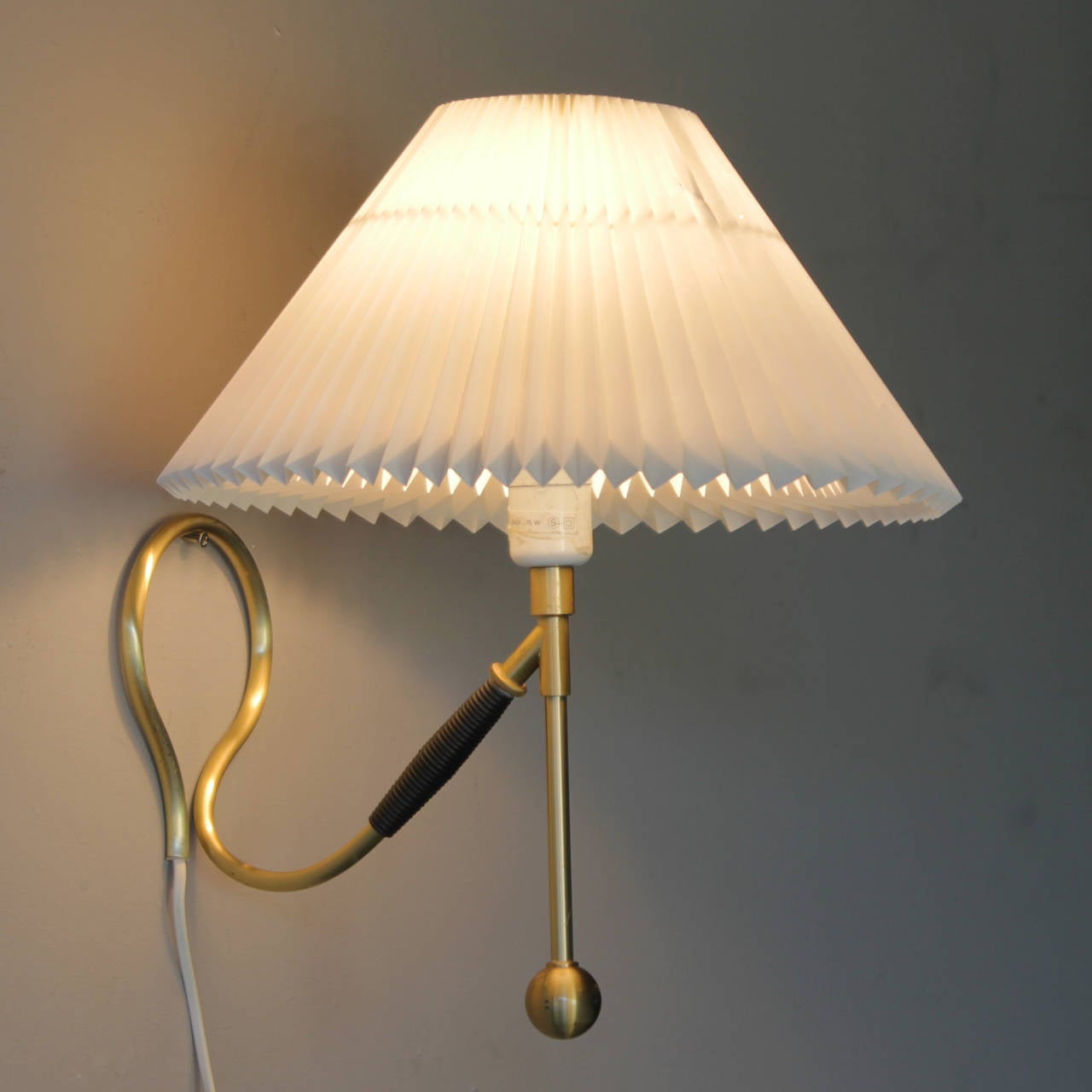 Scandinavian Modern Pair of Lamps by Kaare Klint for Le Klint