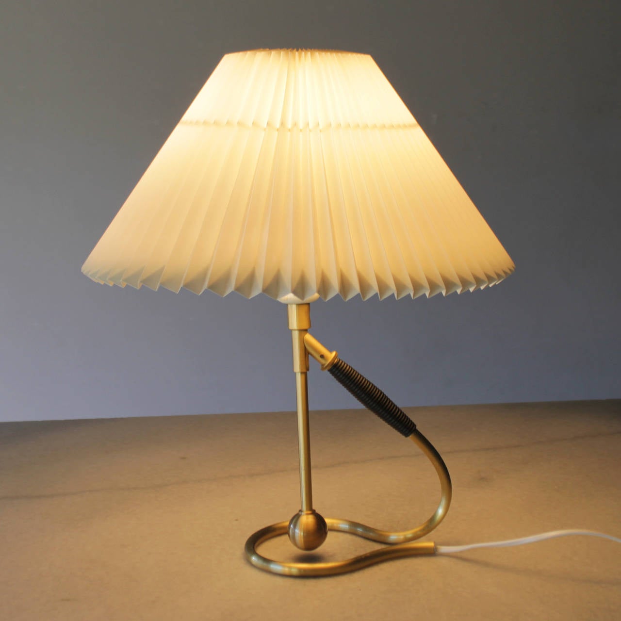 Brass Pair of Lamps by Kaare Klint for Le Klint