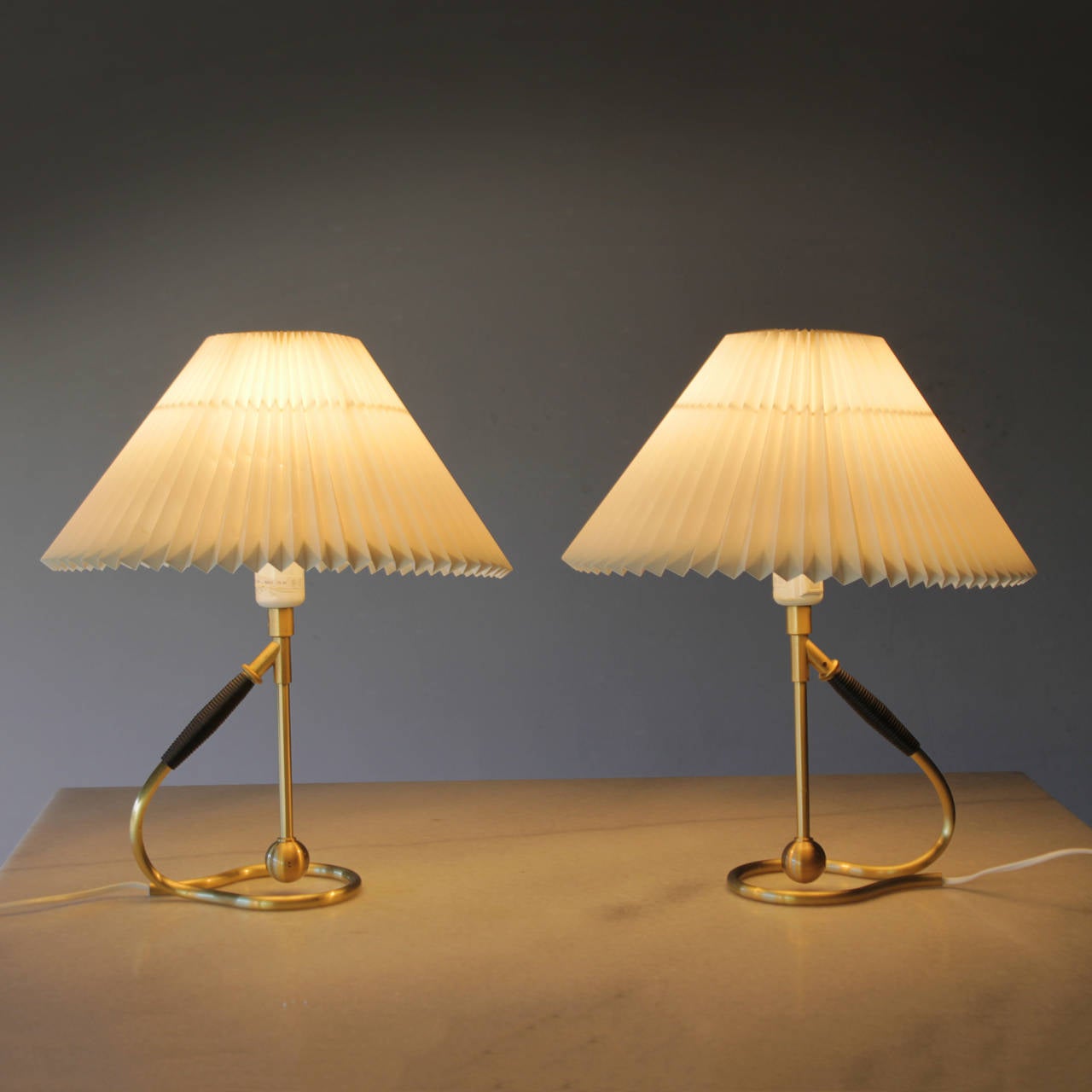 Pair of Lamps by Kaare Klint for Le Klint 1