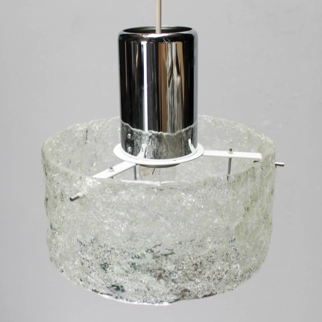 Mid-Century Modern Pendant in the style of Kalmar Lighting For Sale