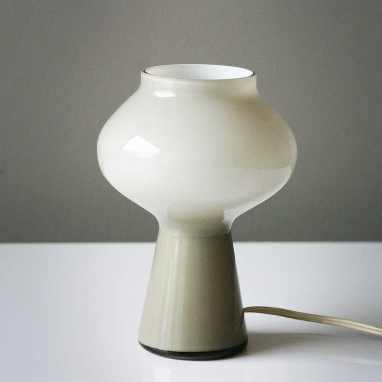 Mid-Century Modern ‘Fungo’ Italian Table Lamp by Massimo Vignelli for Venini