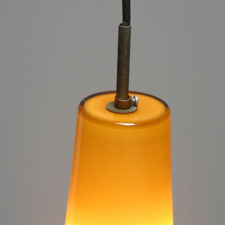 Mid-20th Century Italian Pendant Lamp by Massimo Vignelli for Venini