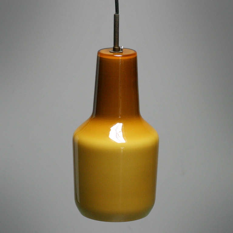 Italian Pendant Lamp by Massimo Vignelli for Venini 1