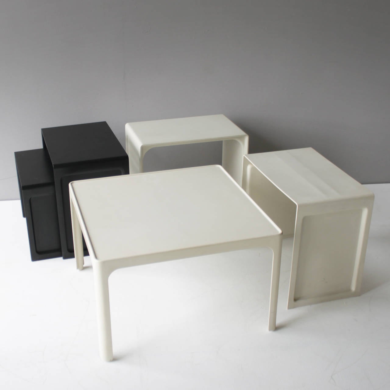 Plastic Collection Tables by Dieter Rams for Vitsoe Zapf