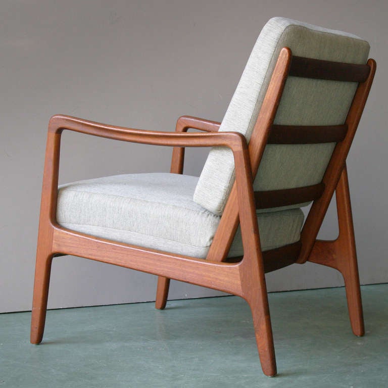 Silla de Ole Wanscher para France & Son Moderno de mediados de siglo