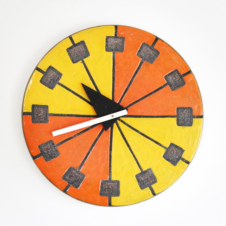 Mid-20th Century Six George Nelson Clocks