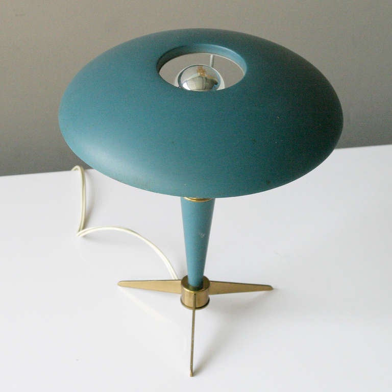 Tripod Table Lamp by Louis Kalff for Philips at 1stDibs