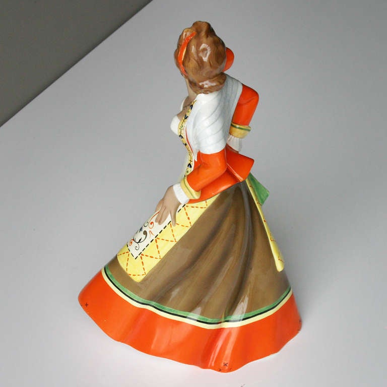Art déco Statue italienne C.I.A. Manna Torino, 1940