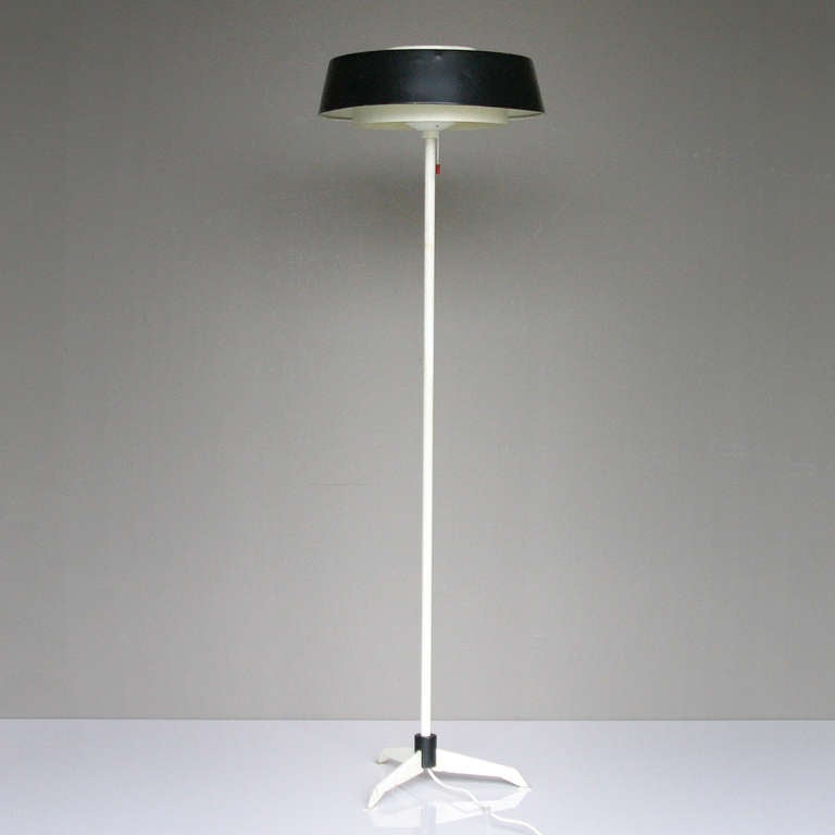 Hiemstra Evolux Stehlampe, Niederländisch 1960er Jahre (Moderne der Mitte des Jahrhunderts)
