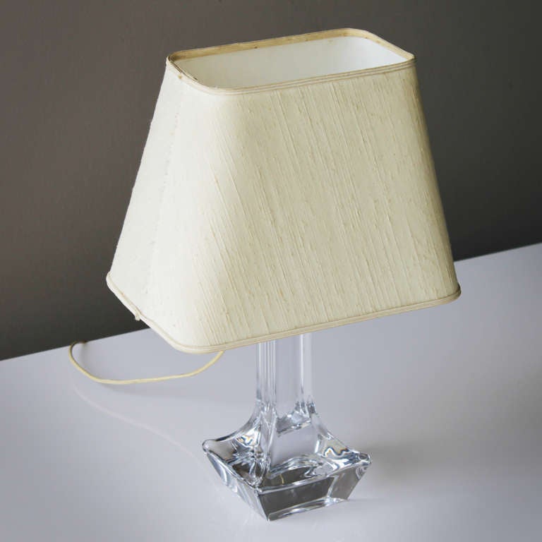 Crystal Table Lamp by Daum France 2