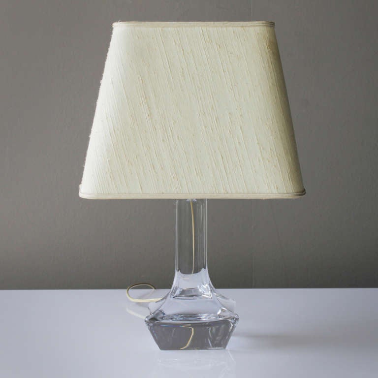 Crystal Table Lamp by Daum France 4