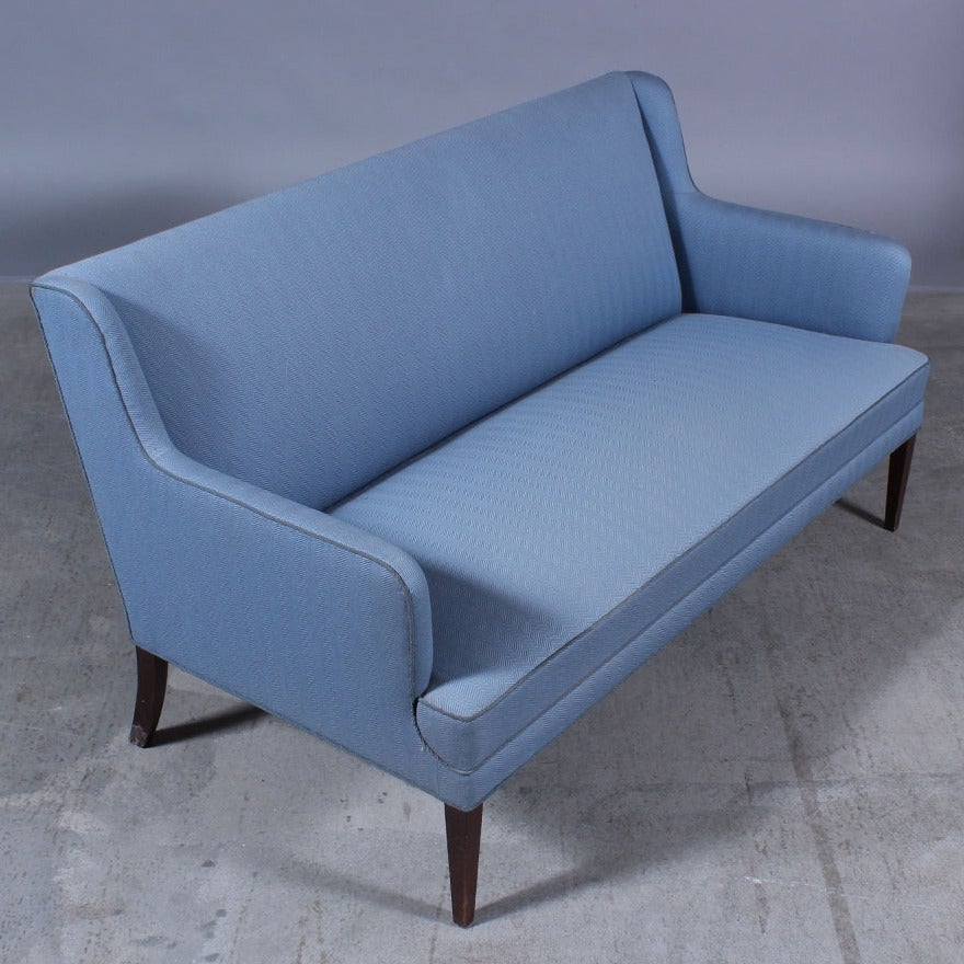 Scandinavian Modern Sofa and Chairs Attributed to Frits Henningsen