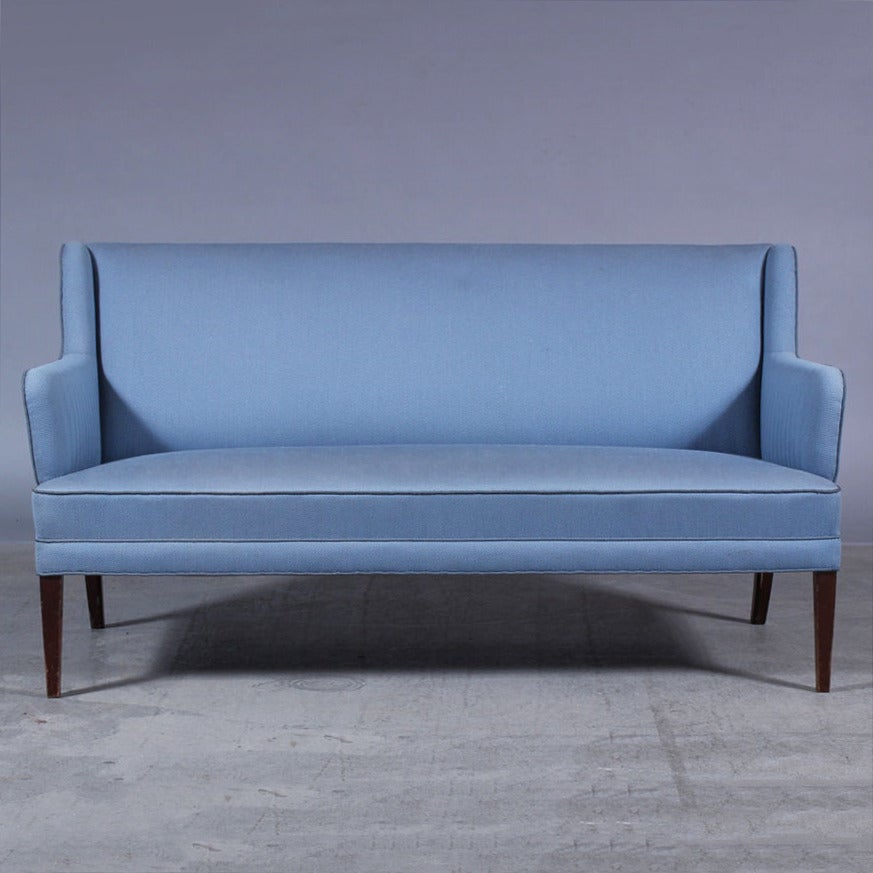 Mid-20th Century Sofa and Chairs Attributed to Frits Henningsen
