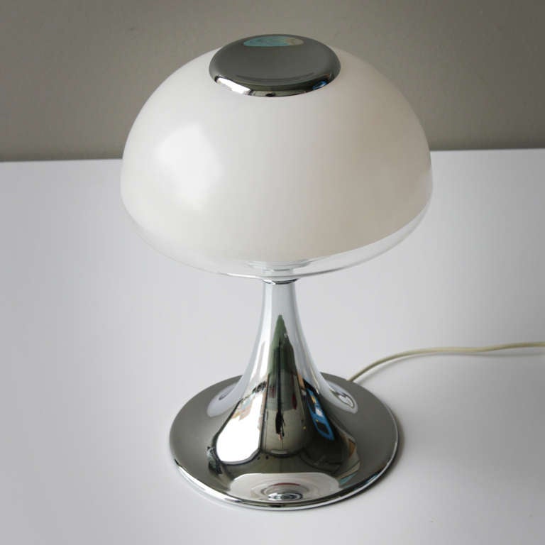 Glass Table Lamp 'Europa' by Verner Panton for Louis Poulsen