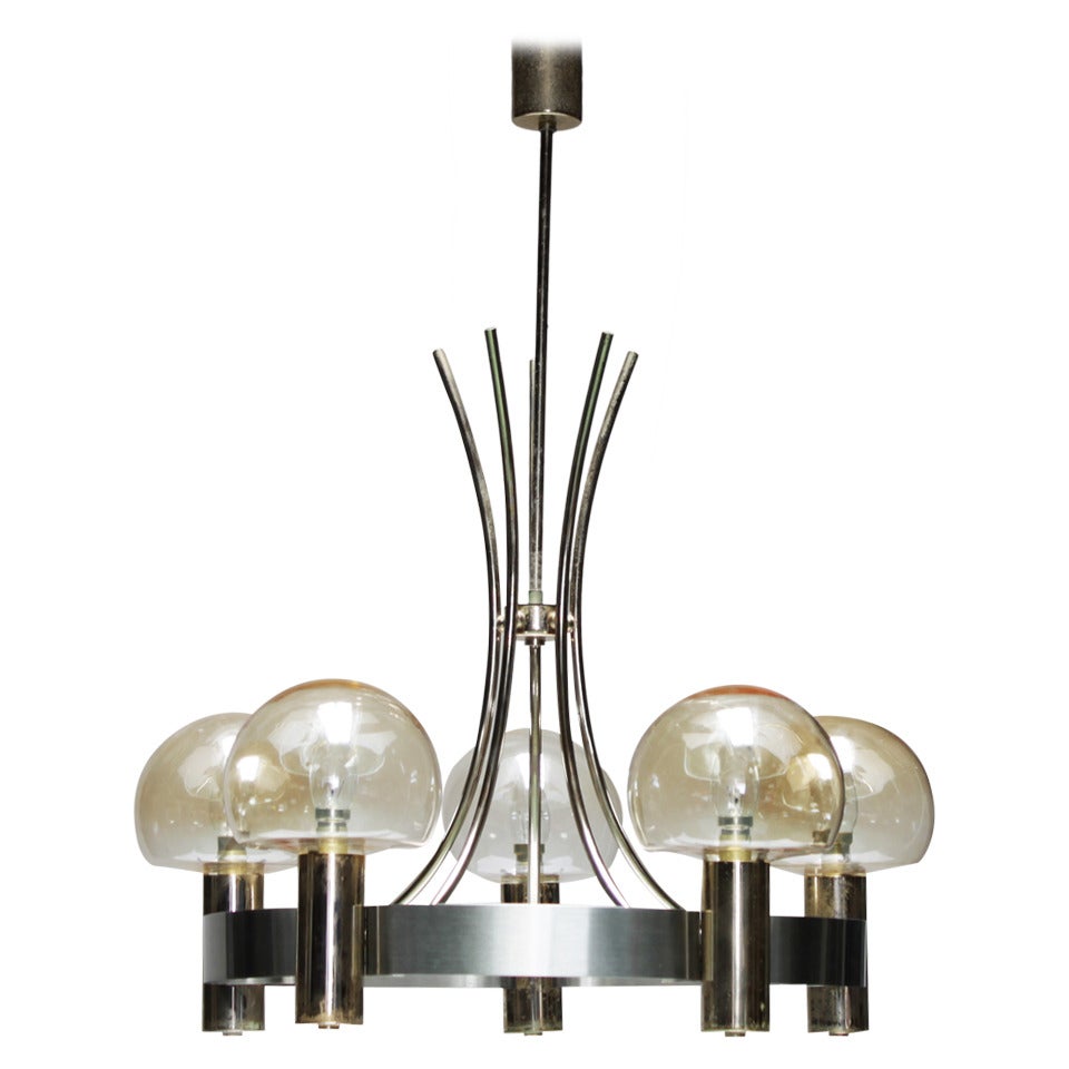 French Five-Light Chandelier