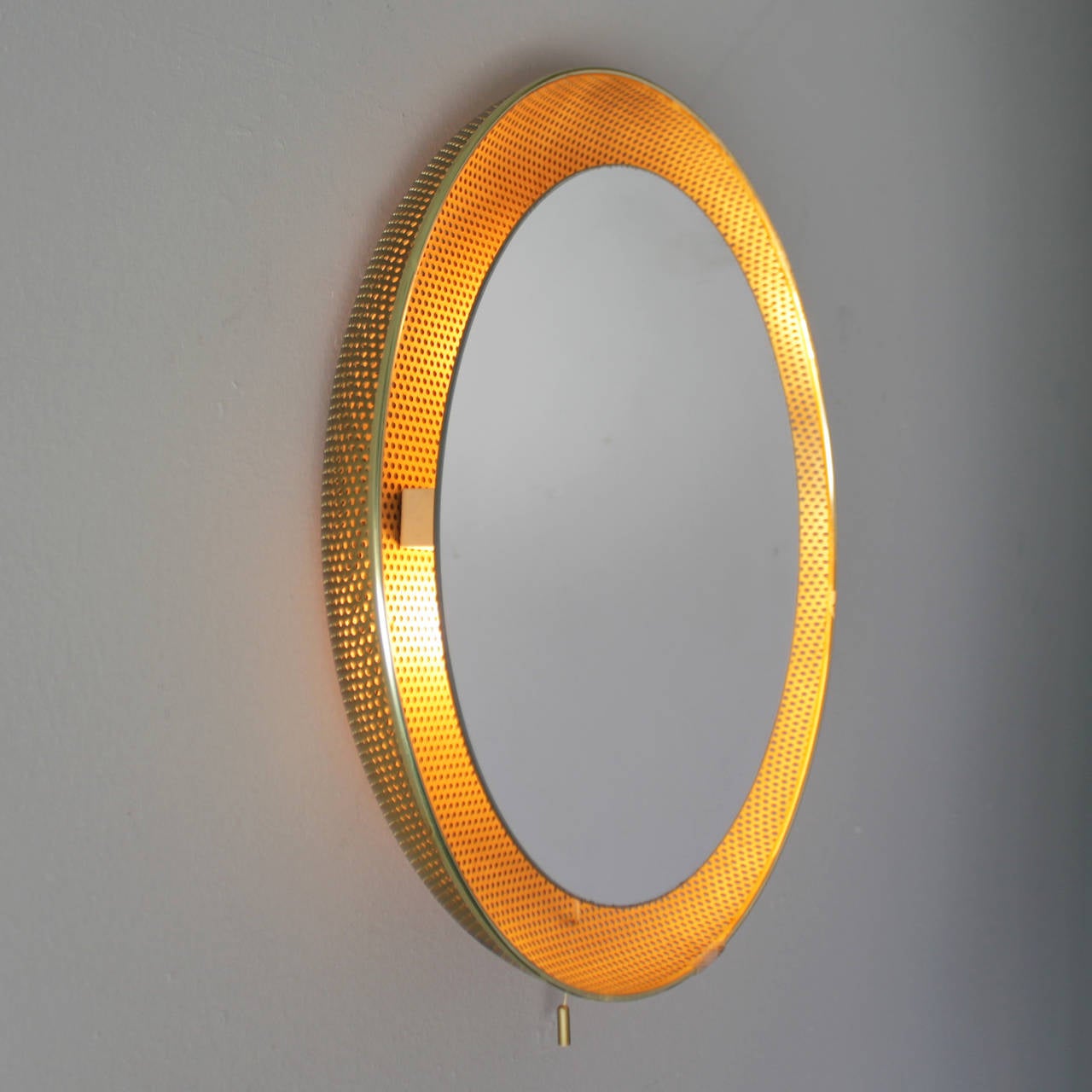 Mid-Century Modern Mirror Attributed to Mategot for Artimeta