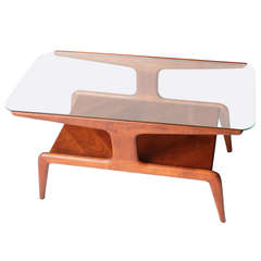 Coffee Table attributed to Gio Ponti for Domus Nova Italy