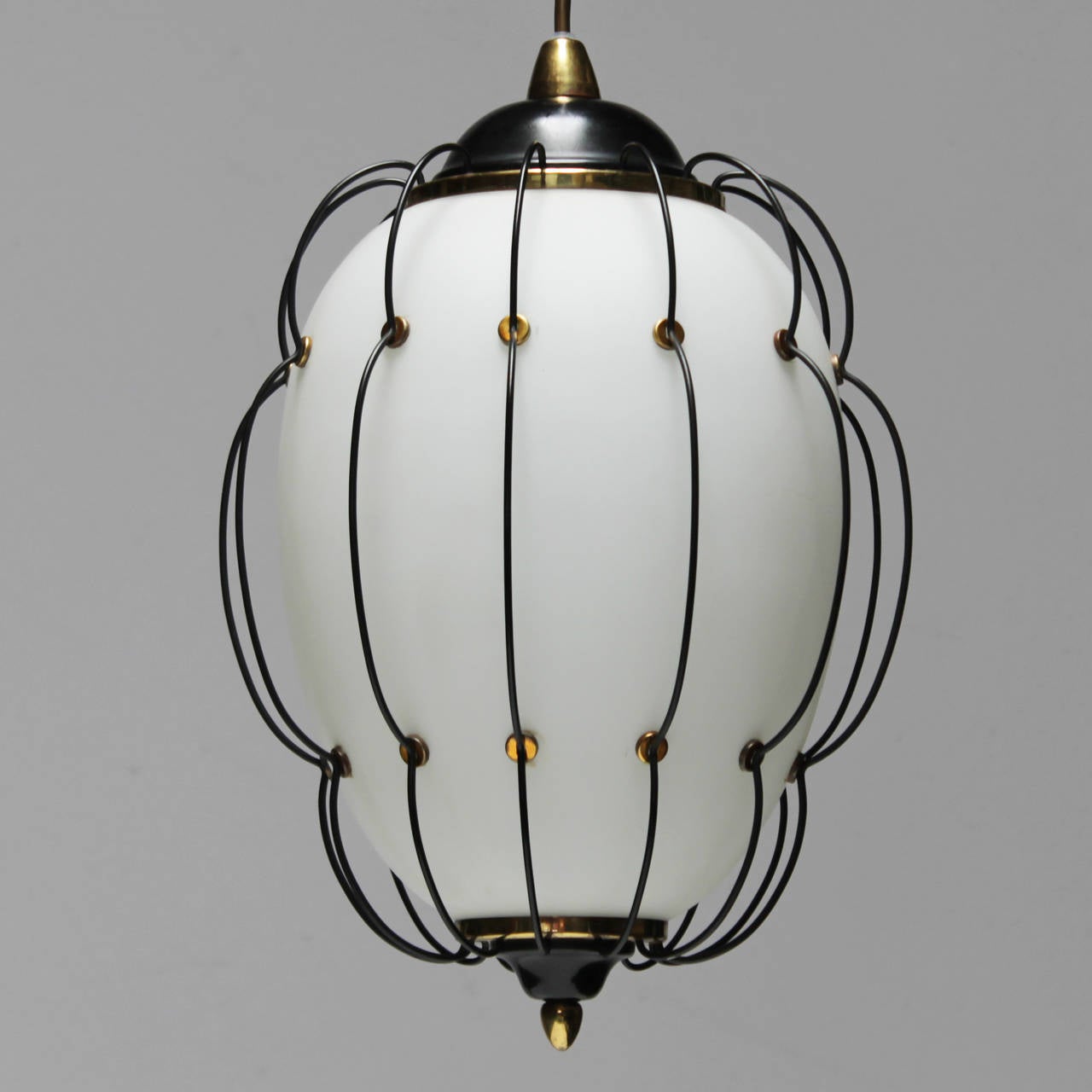 Mid-Century Modern Italian Lantern by Stilnovo