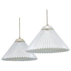 Pair of Pendants by Le Klint Denmark