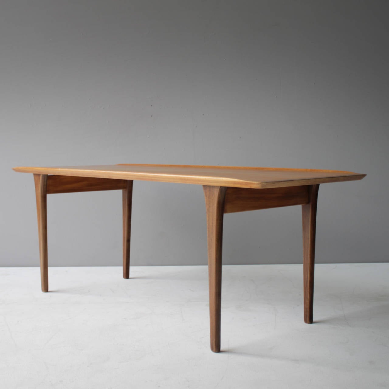 Scandinavian Modern Danish Teak Coffee Table in the Manner of Finn Juhl