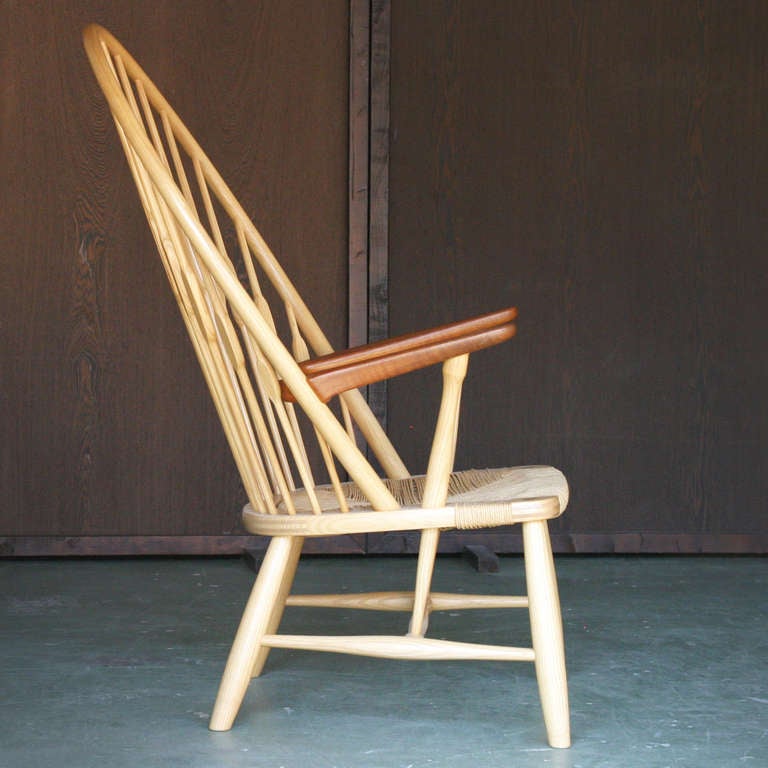 Ash Hans J. Wegner 'Peacock' Chair for Johannes Hansen