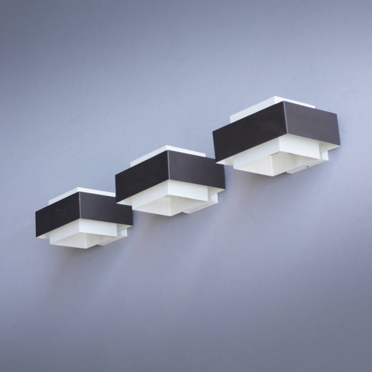 Set of Eight Wall Lights by Philips