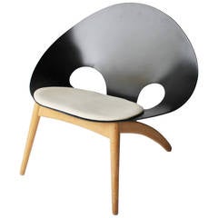 Shell Chair Attributed by Borge Mogensen for Jeppesen, Denmark