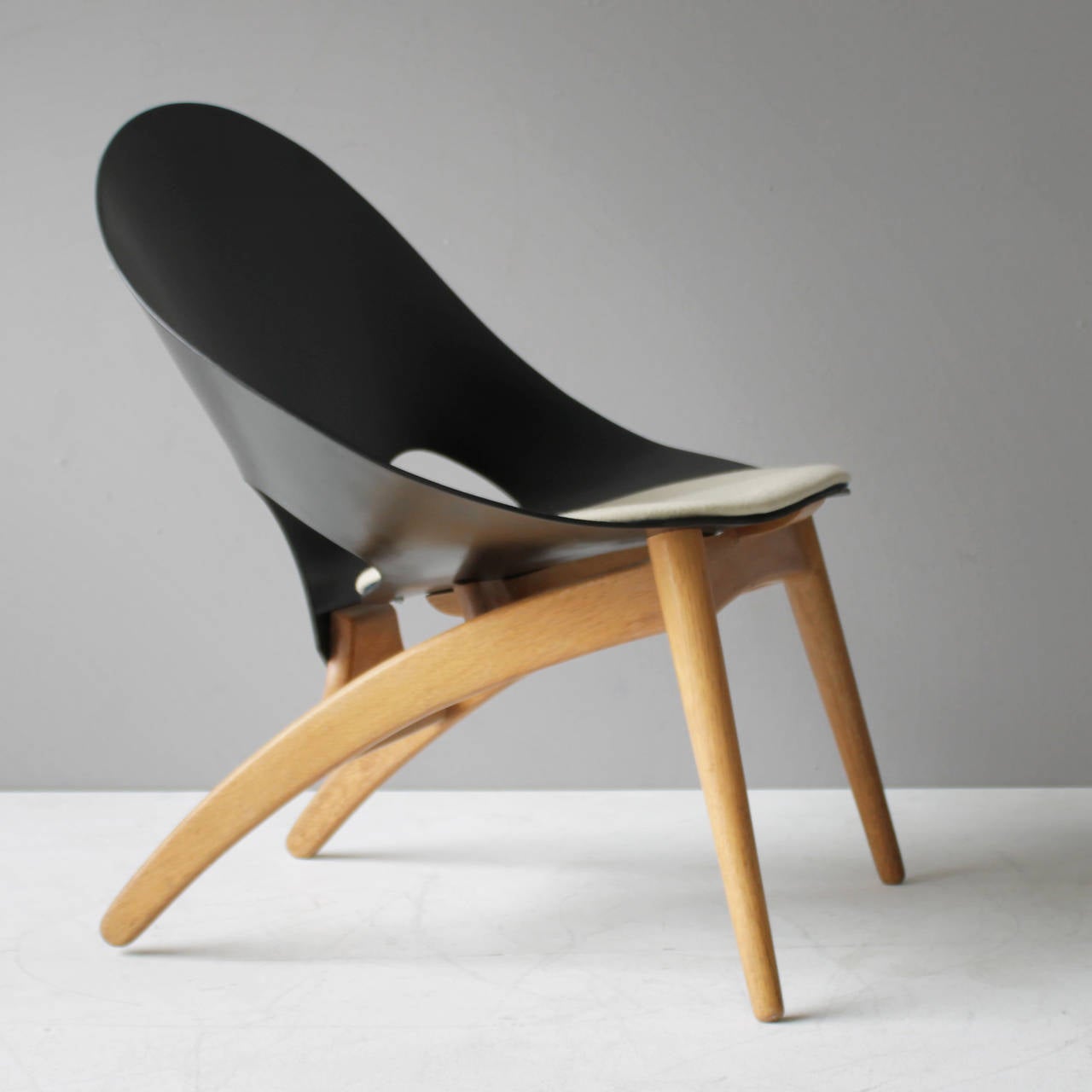 Danish Shell Chair Attributed by Borge Mogensen for Jeppesen, Denmark