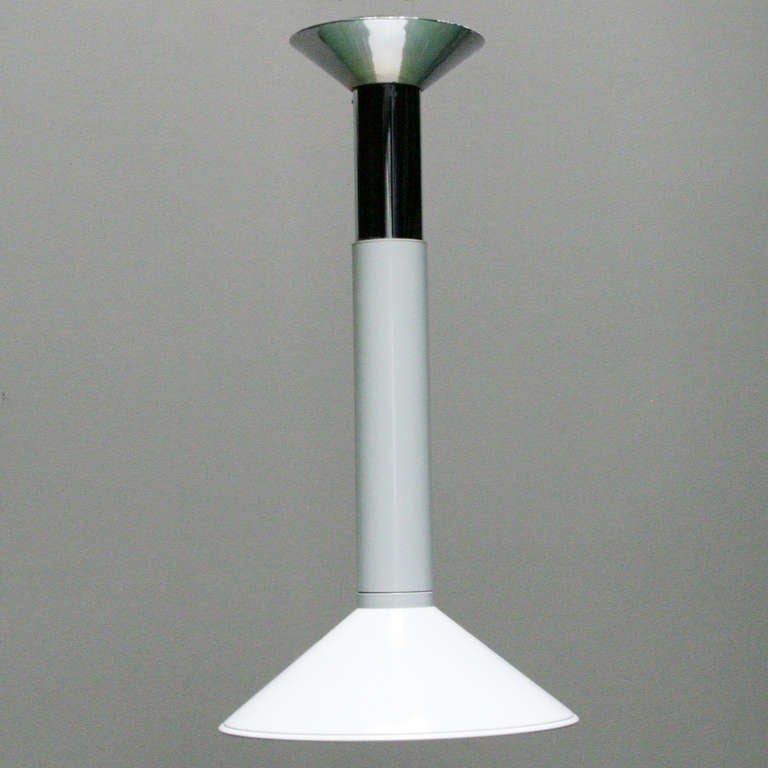 Italian Adjustable Ceiling Lamp 'Telescopio' by Umberto Riva