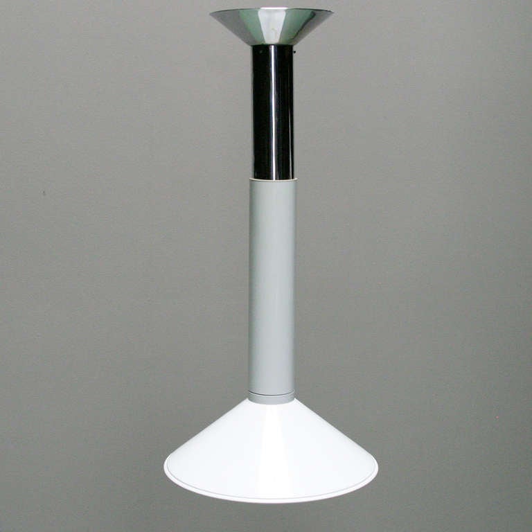 Mid-20th Century Adjustable Ceiling Lamp 'Telescopio' by Umberto Riva