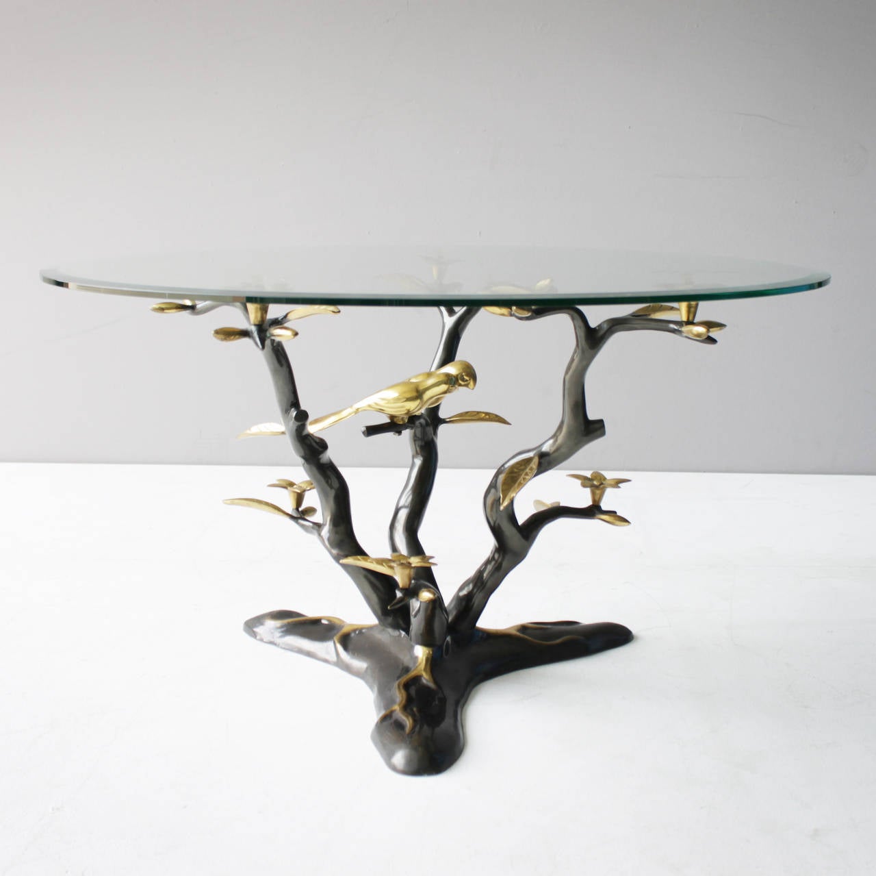 Belgian Brass Tree Coffee Table