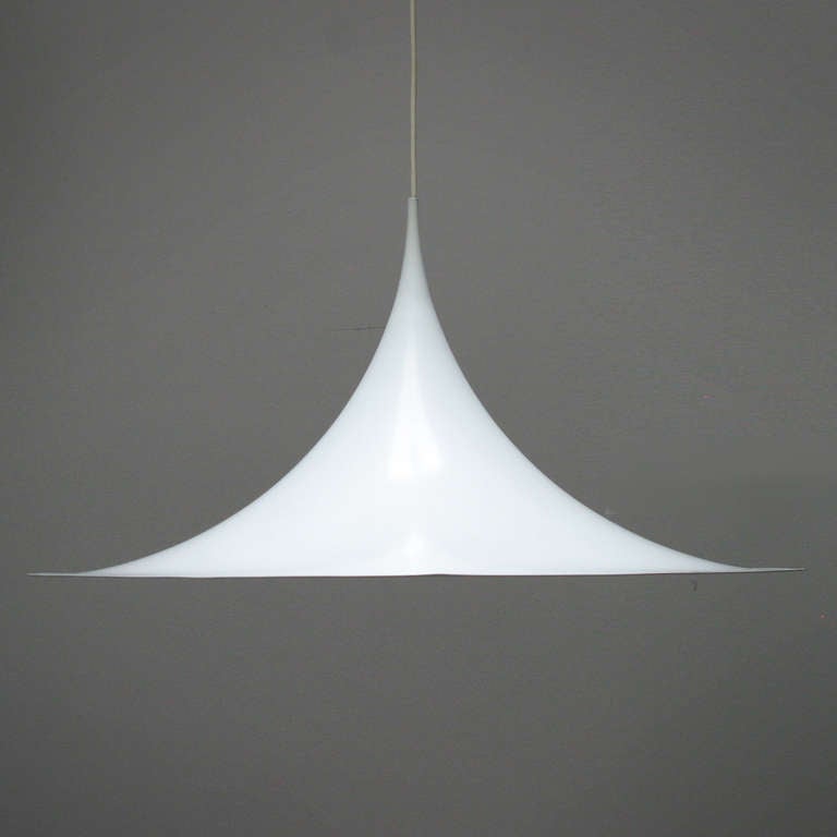 Scandinavian Modern 'Semi' Hanging Light by Fog & Mørup