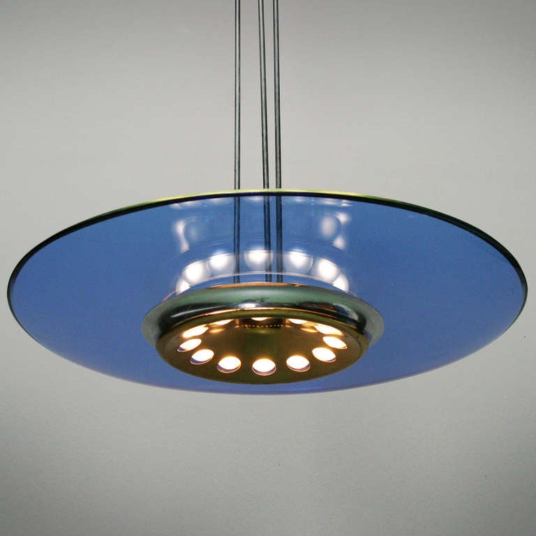 Chandelier by Max Ingrand for Fontana Arte 3
