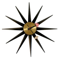George Nelson Sunburst Clock 2202