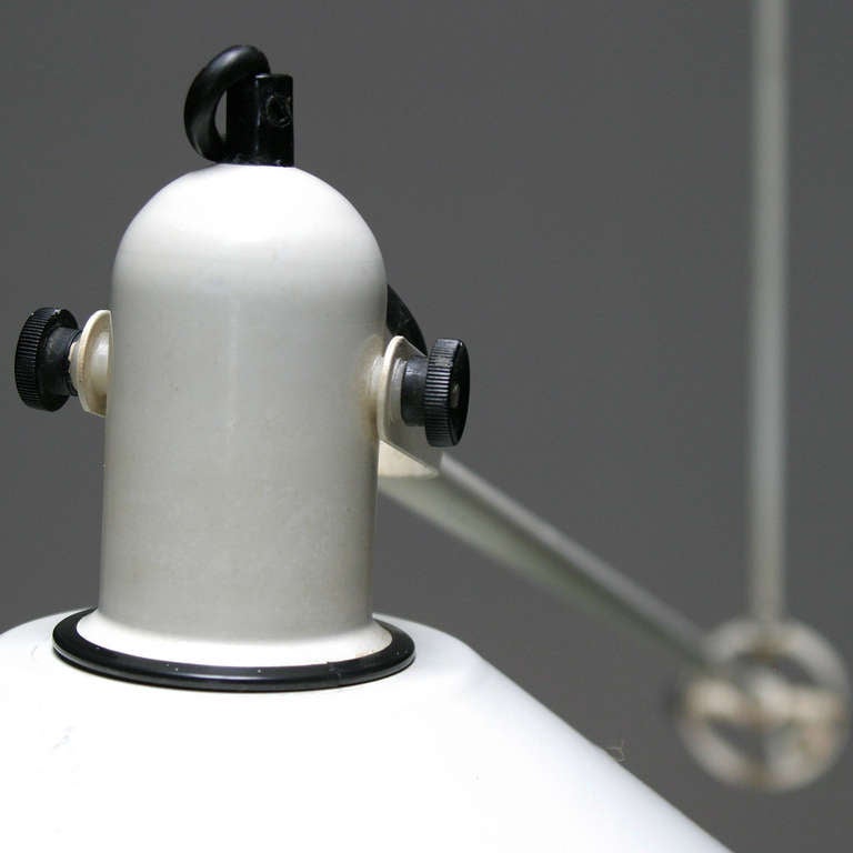 Dutch Anvia Counterbalance Ceiling Lamp by J.J.M. Hoogervorst