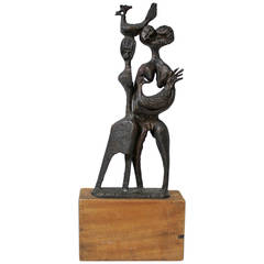 Bronze Sculpture by Aharon Bezalel