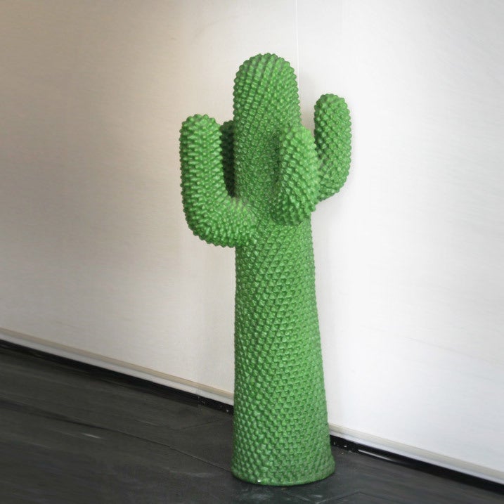 Cactus, designed by Guido Drocco and Franco Mello for Gufram in 1968.  The Gufram Cactus is included in several museum collections around the world and documented in a number of publications on decorative arts from the 20th century.