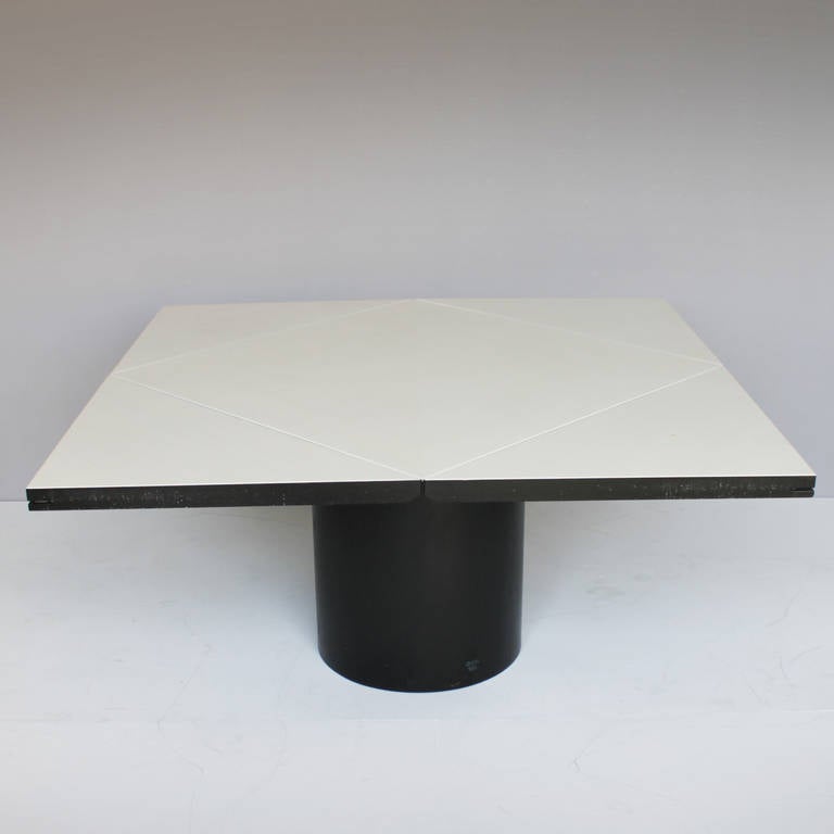 Table Quadrondo by Erwin Nagel for Rosenthal In Excellent Condition In JM Haarlem, NL