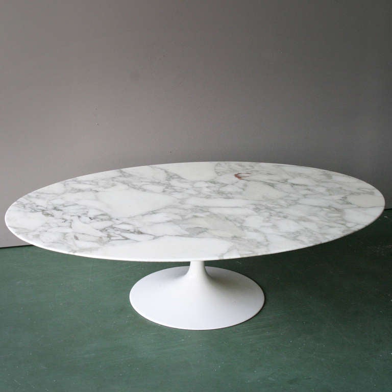 American Oval Coffee Table by Eero Saarinen for Knoll