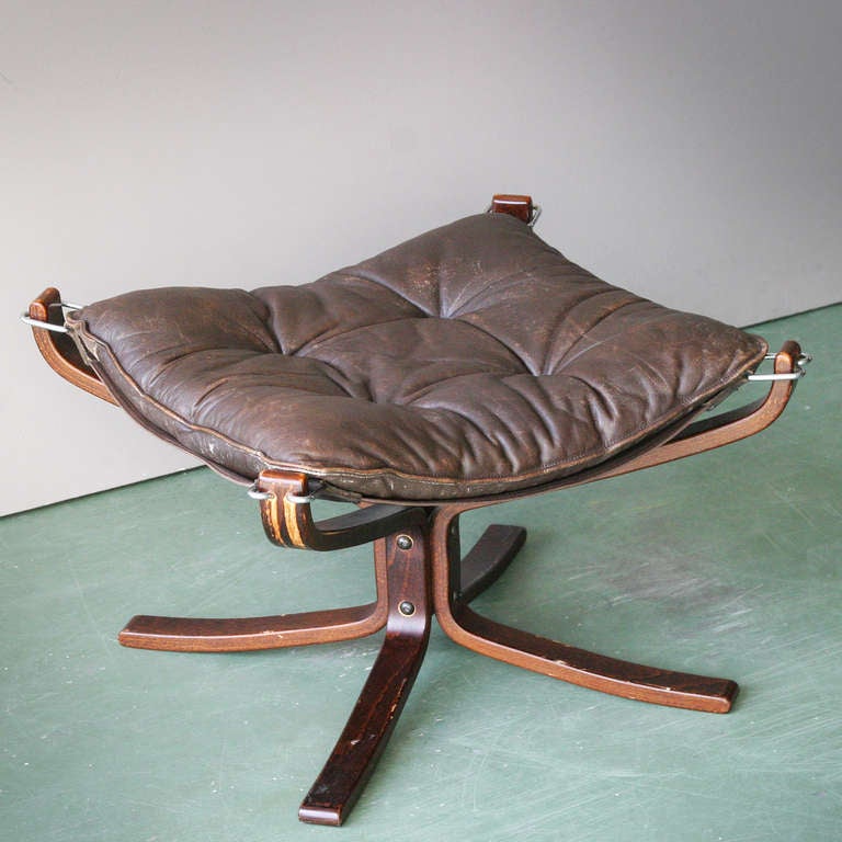 Falcon Chair and Ottoman by Sigurd Resell In Good Condition In JM Haarlem, NL