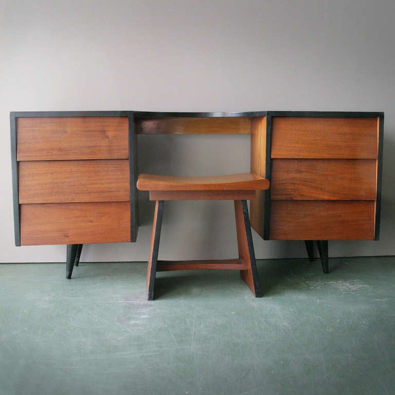 Unknown Teak Dressing Table from the 1950