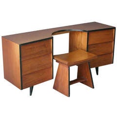 Vintage Teak Dressing Table from the 1950