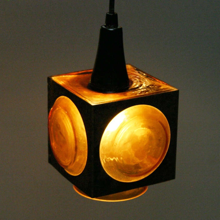 Mid-Century Modern Three Pendant Lamps by Nanny Still for Raak, Amsterdam
