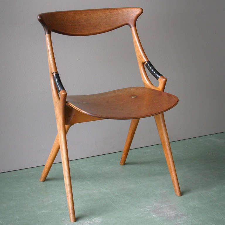 Four Chairs by Hovmand Olsen for Mogens Kold 3