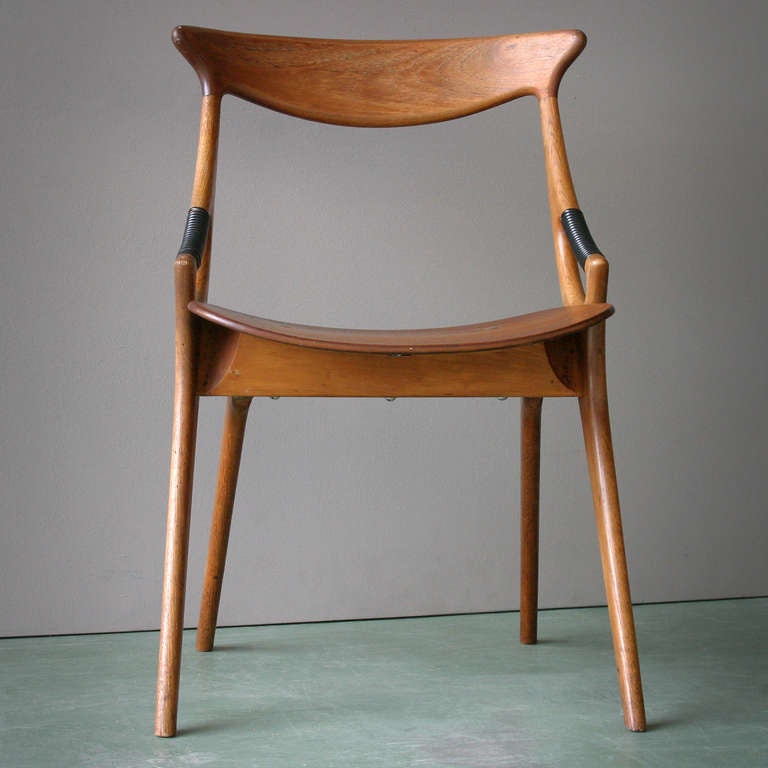 Danish Four Chairs by Hovmand Olsen for Mogens Kold