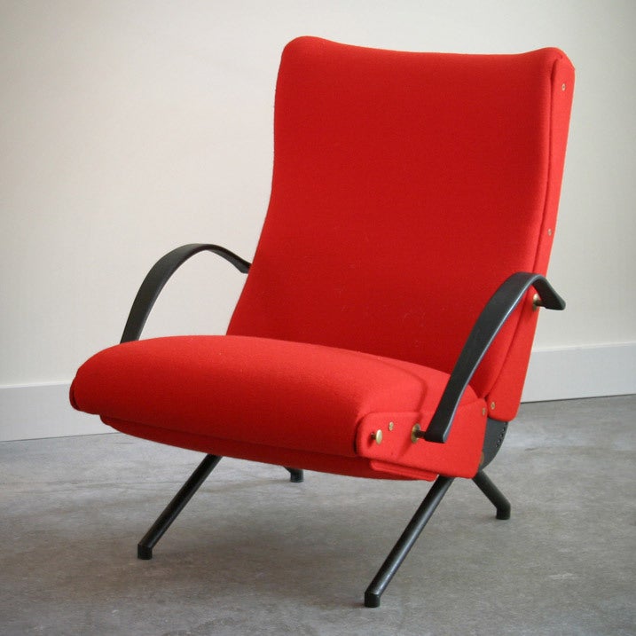Set Osvaldo Borsani, 'D70' sofa and two 'P40' chairs 1